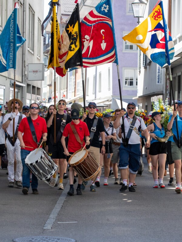 Umzug durch die Stadt